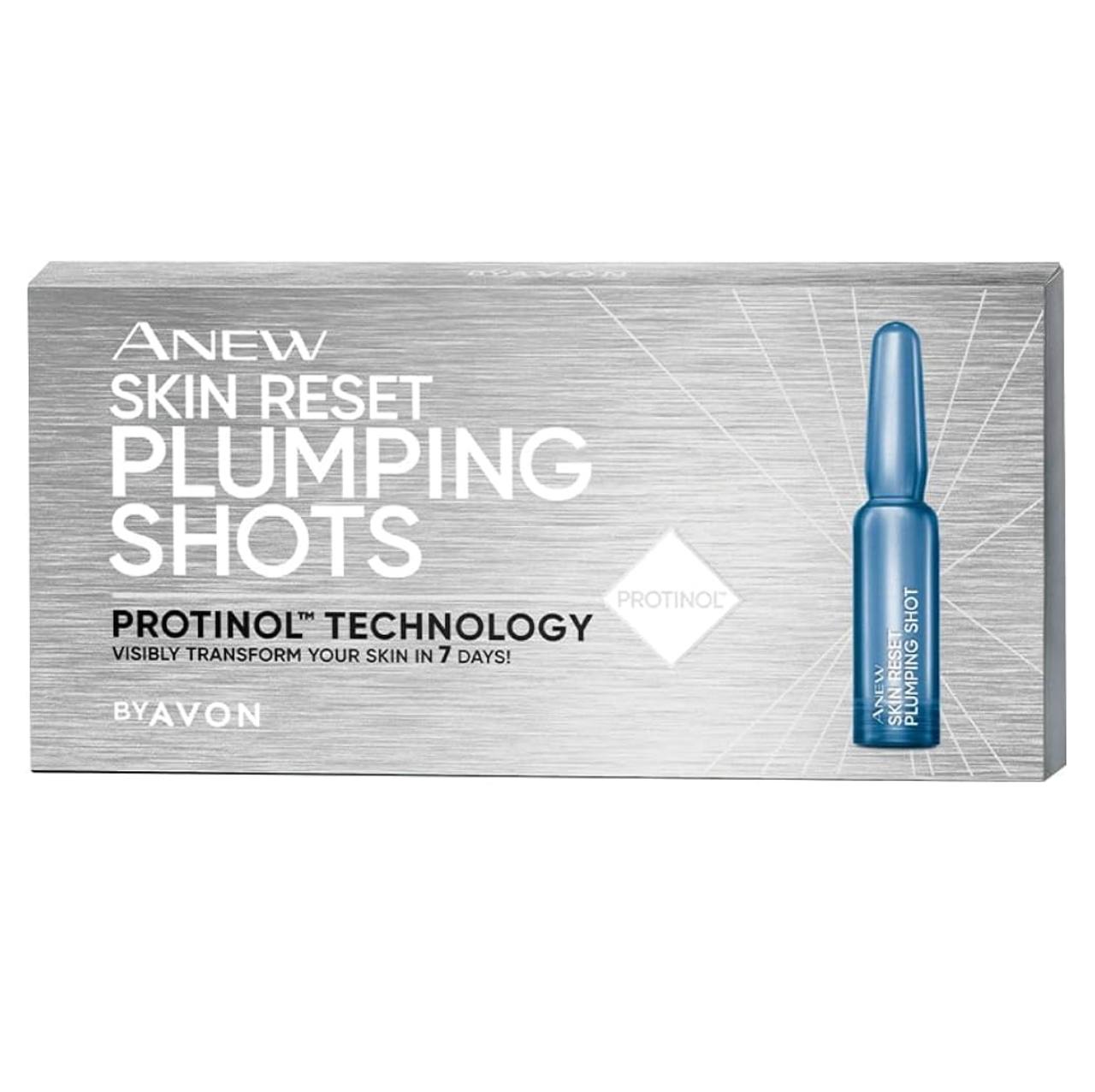 سرم-کلاژن-خالص-آون-AVON-Anew-Skin-Reset-Plumping-Shots